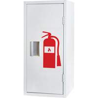 Armoire int&eacute;rieur pour extincteur, 12" la x 26" h x 9" p Helyx Safety & Industrial Supplies