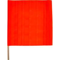 Traffic Safety Flag, Mesh, With Handle Helyx Safety & Industrial Supplies