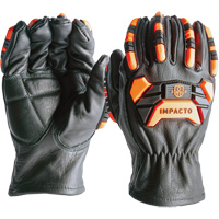 Gants de protection contre la coupe et les chocs, 7, Paume en Cuir de vache Helyx Safety & Industrial Supplies