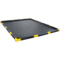 Stinger Spillpal Berm, 119 US gal. Capacity, 8' W x 6' L x 4" H, Foam Wall Helyx Safety & Industrial Supplies