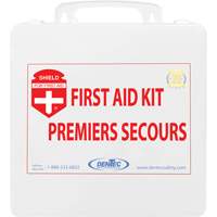 Trousse de premiers soins Shield, R&eacute;pond ou surpasse la norme CSA Z1220-24 type 2 environnements &agrave; faible risque, Moyen (26-50 travailleurs) Helyx Safety & Industrial Supplies