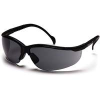 Lunettes de s&eacute;curit&eacute; &agrave; demi-monture Venture II, Lentille Gris, Antibu&eacute;e/Anti-&eacute;gratignures/Antistatique, ANSI Z87+/R&eacute;pond ou surpasse la norme CSA Z94.3 Helyx Safety & Industrial Supplies