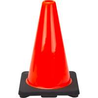 C&ocirc;ne de signalisation de premi&egrave;re qualit&eacute;, 12", Orange Helyx Safety & Industrial Supplies
