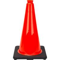 C&ocirc;ne de signalisation de premi&egrave;re qualit&eacute;, 18", Orange Helyx Safety & Industrial Supplies