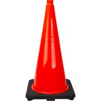C&ocirc;ne de signalisation de premi&egrave;re qualit&eacute;, 28", Orange Helyx Safety & Industrial Supplies