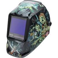 VIKING 3350 Zombie Welding Helmet, 3.74" L x 3.34" W View Area, 5 - 13 Shade Range Helyx Safety & Industrial Supplies