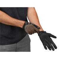 Gants utilitaires flexibles, Paume Synth&eacute;tique, Taille T-Grand Helyx Safety & Industrial Supplies