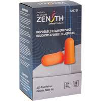 Bouchons d'oreilles en mousse, Paire - Sac en poly Helyx Safety & Industrial Supplies