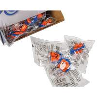 Foam Earplugs, Pair - Polybag, Corded Helyx Safety & Industrial Supplies