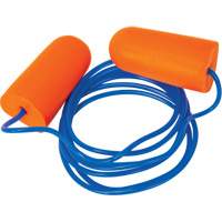 Foam Earplugs, Pair - Polybag, Corded Helyx Safety & Industrial Supplies