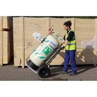 Mobile Self-Contained Emergency Safety Shower with Eye & Face Wash, 30 gal. Capacity, Meets None Helyx Safety & Industrial Supplies