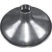 Pomme de douche de s&eacute;curit&eacute; en acier inoxydable Helyx Safety & Industrial Supplies