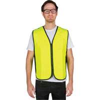 Veste refroidissante &agrave; &eacute;vaporation, Moyen, Jaune lime haute visibilit&eacute; Helyx Safety & Industrial Supplies