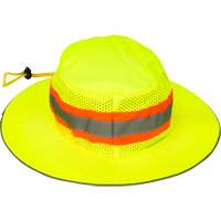 Evaporative Cooling Ranger Hat, Hi-Vis Lime Helyx Safety & Industrial Supplies