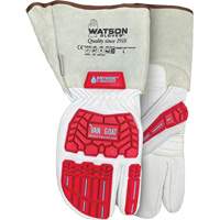 Van Goat 1-Finger Cut-Resistant Mitts, Size Medium, Goatskin Shell, ASTM ANSI Level A7 Helyx Safety & Industrial Supplies