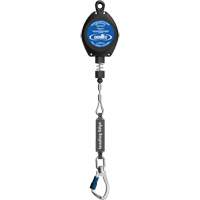 Cordage de s&eacute;curit&eacute; autor&eacute;tractable, 20', Acier galvanis&eacute;, Pivotant Helyx Safety & Industrial Supplies