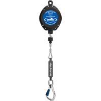 Cordage de s&eacute;curit&eacute; autor&eacute;tractable, 30', Acier galvanis&eacute;, Pivotant Helyx Safety & Industrial Supplies