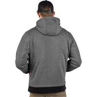 M12 Heated Hoodie (Jacket Only), Men's, Medium, Grey, Poly-Cotton Helyx Safety & Industrial Supplies