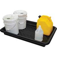 Spill Tray, 24" L x 36" W x 4.5" H, 18 US gal. Spill Capacity Helyx Safety & Industrial Supplies