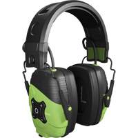 Safety Green Link Aware Bluetooth Earmuffs, Headband Style, 25 dB Helyx Safety & Industrial Supplies