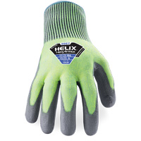 Helix&reg; 2057 Abrasion- & Cut-Resistant Gloves, Size 6/X-Small, 13 Gauge, Polyurethane Coated, HPPE Shell, ASTM ANSI Level A4/EN 388 Level C Helyx Safety & Industrial Supplies