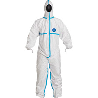 Combinaisons &agrave; capuchon, Petit, Blanc, Tyvek 600 Helyx Safety & Industrial Supplies