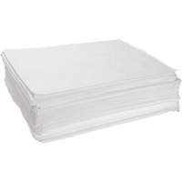 Meltblown Sorbent Pads, Oil Only, 15" x 19", 10 gal. Absorbancy Helyx Safety & Industrial Supplies