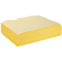 Bonded Sorbent Pads, Hazmat, 15" x 19", 8 gal. Absorbancy Helyx Safety & Industrial Supplies
