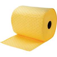 Bonded Sorbent Rolls, Mediumweight, 150' L x 15" W, 8 gal. Absorbancy Helyx Safety & Industrial Supplies