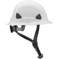 Casque Fibre Metal de style escalade avec bordure compl&egrave;te, R&eacute;pond aux normes CSA type 2, Suspension Rochet, Non ventil&eacute; Helyx Safety & Industrial Supplies