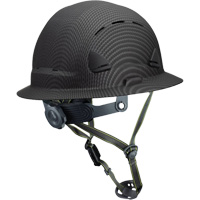 Casque Fibre Metal de style escalade avec bordure compl&egrave;te, R&eacute;pond aux normes CSA type 2, Suspension Rochet, Ventil&eacute; Helyx Safety & Industrial Supplies