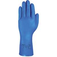 AlphaTec&reg; 37-501 Blue Medium-Duty Chemical-Resistant Gloves, Size 7, 13" L, Nitrile, 16.5-mil Helyx Safety & Industrial Supplies