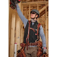 FREEFLEX Lightweight Insulated Vest, Women's, X-Small, Black Helyx Safety & Industrial Supplies