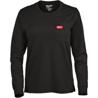 T-shirt &agrave; manches longues avec poches GRIDIRON, Femmes, T-petit, Noir Helyx Safety & Industrial Supplies