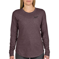 T-shirt hybride &agrave; manches longues FREEFLEX, Femmes, T-petit, Mauve Helyx Safety & Industrial Supplies