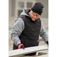 Veste l&eacute;g&egrave;re et isol&eacute;e FREEFLEX, Hommes, Petit, Noir Helyx Safety & Industrial Supplies