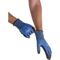 Gants l&eacute;gers et haute dext&eacute;rit&eacute; r&eacute;sistants &agrave; la coupe, Taille 7, Calibre 18, Rev&ecirc;tement Mousse de nitrile, Enveloppe en Acier inoxydable/PEHP/Tungst&egrave;ne, ASTM ANSI niveau A9 Helyx Safety & Industrial Supplies