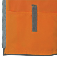 Pioneer Mesh Back Zip Front Surveyor Safety Vest, High Visibility Orange, Small, Polyester Helyx Safety & Industrial Supplies