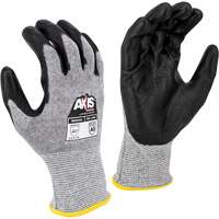 Gants de travail r&eacute;sistants &agrave; la coupe, compatibles avec &eacute;crans tactiles RWG566 AXIS, Taille T-petit, Calibre 18, Rev&ecirc;tement Polyur&eacute;thane, Enveloppe en Acier inoxydable/PEHP, ASTM ANSI niveau A5/EN 388 niveau E Helyx Safety & Industrial Supplies