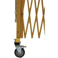 Expandable Barrier, 84" H x 20' L, Yellow Helyx Safety & Industrial Supplies