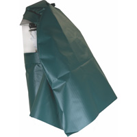 Cagoule anti-&eacute;claboussures chimiques et casquette rigide avec visi&egrave;re r&eacute;sistante aux produits chimiques Helyx Safety & Industrial Supplies