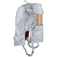 Heat Reflective Hood with Clear Gold Window Helyx Safety & Industrial Supplies
