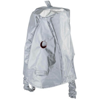 Heat Reflective Hood with Clear Gold Window Helyx Safety & Industrial Supplies