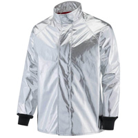 Manteau r&eacute;fl&eacute;chissant la chaleur, 2T-Grand, Kevlar PBI aluminis&eacute; Helyx Safety & Industrial Supplies