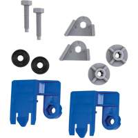 Jeu d'adaptateurs A4 bleu pour casques &agrave; fentes Helyx Safety & Industrial Supplies