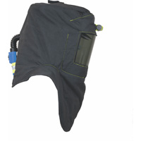 Cagoule de protection contre l'arc &eacute;lectrique TCG, Noir, 40 cal/cm², ANSI Z87.1/ASTM F1506/ASTM F1959/ASTM F2178/R&eacute;pond ou surpasse la norme CSA Z462/NFPA 70E, 4 Arc &eacute;lectrique EPI cat&eacute;gorie niveau Helyx Safety & Industrial Supplies