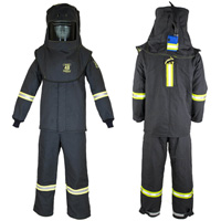 Ensemble d'habit de luxe contre l'arc &eacute;lectrique TCG moyen, 40 cal/cm² Helyx Safety & Industrial Supplies
