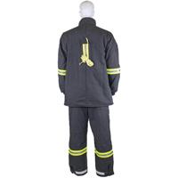 Ensemble de manteau contre l'arc &eacute;lectrique TCG moyen avec courroie de sortie, 75 cal/cm² Helyx Safety & Industrial Supplies