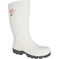Boss&reg; Footwear Food Processing Boot, Polyurethane, Steel Toe, Size 4, Impermeable Helyx Safety & Industrial Supplies