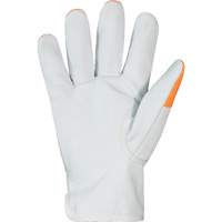 Gants haute visibilit&eacute; r&eacute;sistants &agrave; la coupe Endura Pro, Taille Petit, Enveloppe en Cuir de vache, ASTM ANSI niveau A6 Helyx Safety & Industrial Supplies